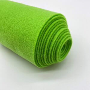 Acrylic Felt Fabric Pre Cuts, 1 Yard, 72 by 36 inches in Length by Ice Fabrics - Lime Green