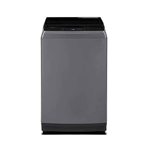 COMFEE’ Washing Machine 1.8 Cu.ft LED Portable Washing Machine and Washer Lavadora Portátil Compact Laundry, 8 Models, Environmentally Friendly, Child Lock for RV, Dorm, Apartment Magnetic Gray