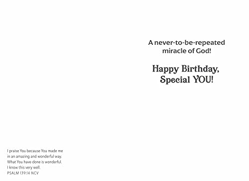 DaySpring - God’s Plan is Good – Birthday – 4 Design Assortment with Scripture – 12 Happy Birthday Cards & Envelopes (J9174)