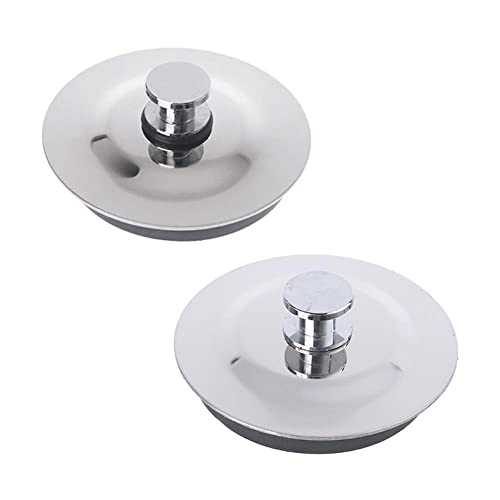 1PC Stainless Steel Rubber Bath Tub Sink Floor Drain Plug Water Stopper Tool for Kitchen Laundry Bathroom-C