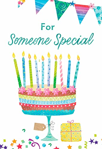 DaySpring - For Someone Special - Birthday – King James Version – 4 Design Assortment with Scripture – 12 Boxed Birthday Cards & Envelopes (J9175)