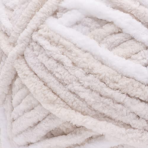 Bernat Blanket Beach Foam Yarn - 2 Pack of 300g/10.5oz - Polyester - 6 Super Bulky - 220 Yards - Knitting/Crochet