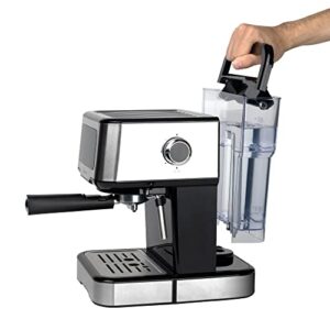 Capresso Café TS Touchscreen Espresso Machine, 50 ounces,Silver