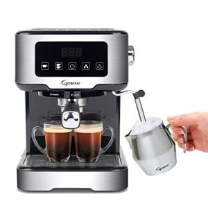 Capresso Café TS Touchscreen Espresso Machine, 50 ounces,Silver