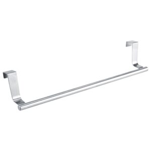 towel hanging rack, stainless steel anti-rust anti- cabinet drawer towel hanging rack for kitchen bathroom living room(long)