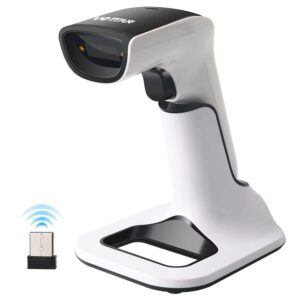 vottan wireless bluetooth qr code barcode scanner, cmos image sensor automatic scanning scanner 3-in-1 connection handheld usb bar code scanner 1d 2d pdf417 data matrix(1d&2d)