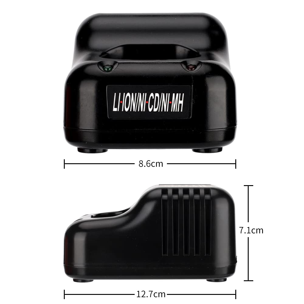 for Paslode Charger, YEX-BUR Dual Chemistry Power Tool Battery Charger for Paslode 6V Ni-CD/Ni-MH Battery 404717 404400 900400 900420 900421 900600 7.2V Li-ion Battery 902654 902600 CF325LI