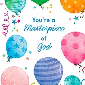 DaySpring - For Someone Special - Birthday – King James Version – 4 Design Assortment with Scripture – 12 Boxed Birthday Cards & Envelopes (J9175)