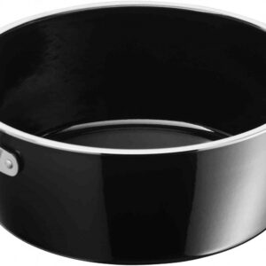 WMF Fusiontec Aromatic Cooking Pot Large 22 cm Stewing Pot Induction 3.1 L Lid with Condensation Knobs High-Tech Ceramic Stackable Scratch Resistant Black