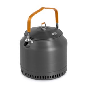 GSI Outdoors Halulite 1.8L Tea Kettle HS I Heat Sink Technology, Ultralight Camp Kettle