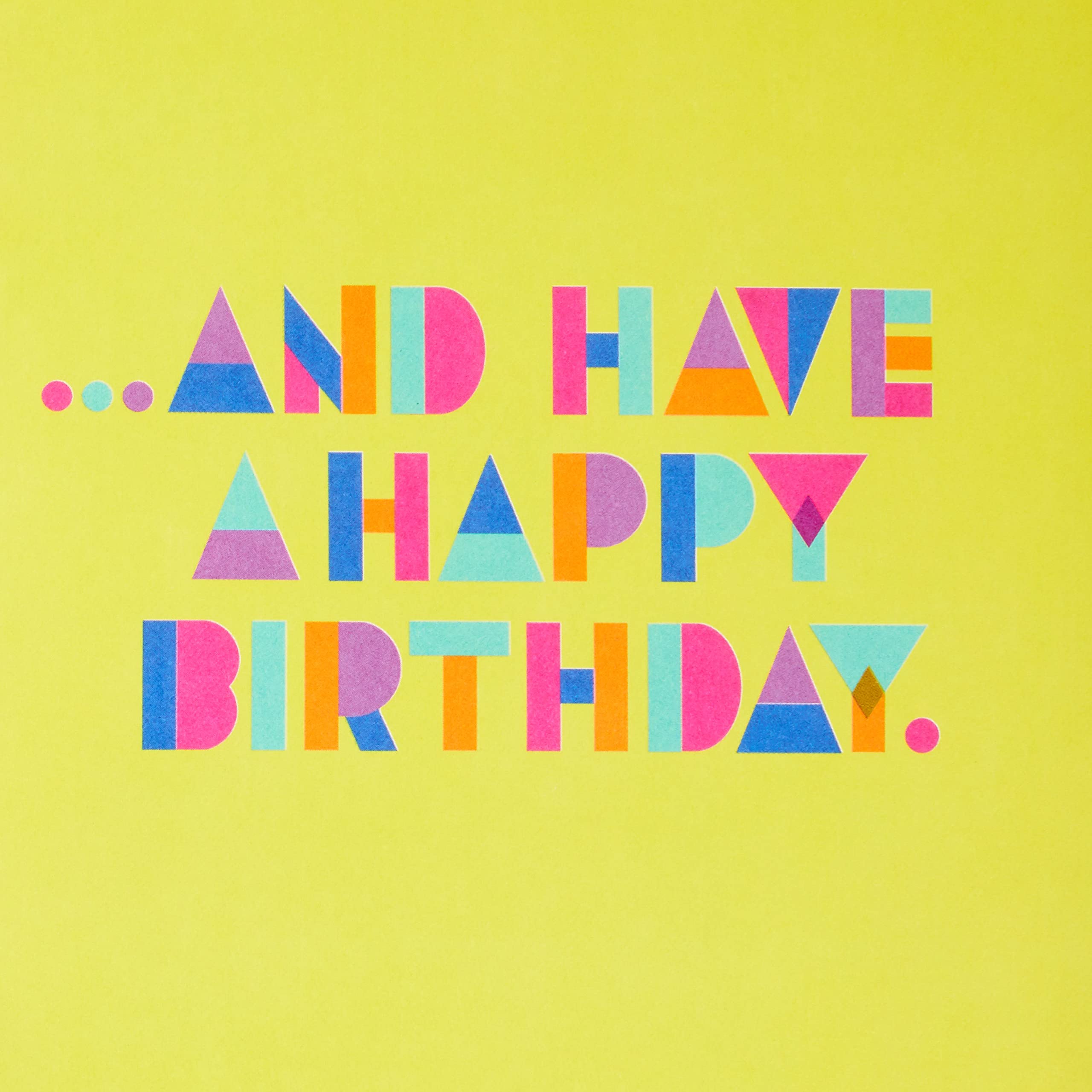 Hallmark Musical Birthday Card (Perfect You, Plays Happy by Pharrell Williams)