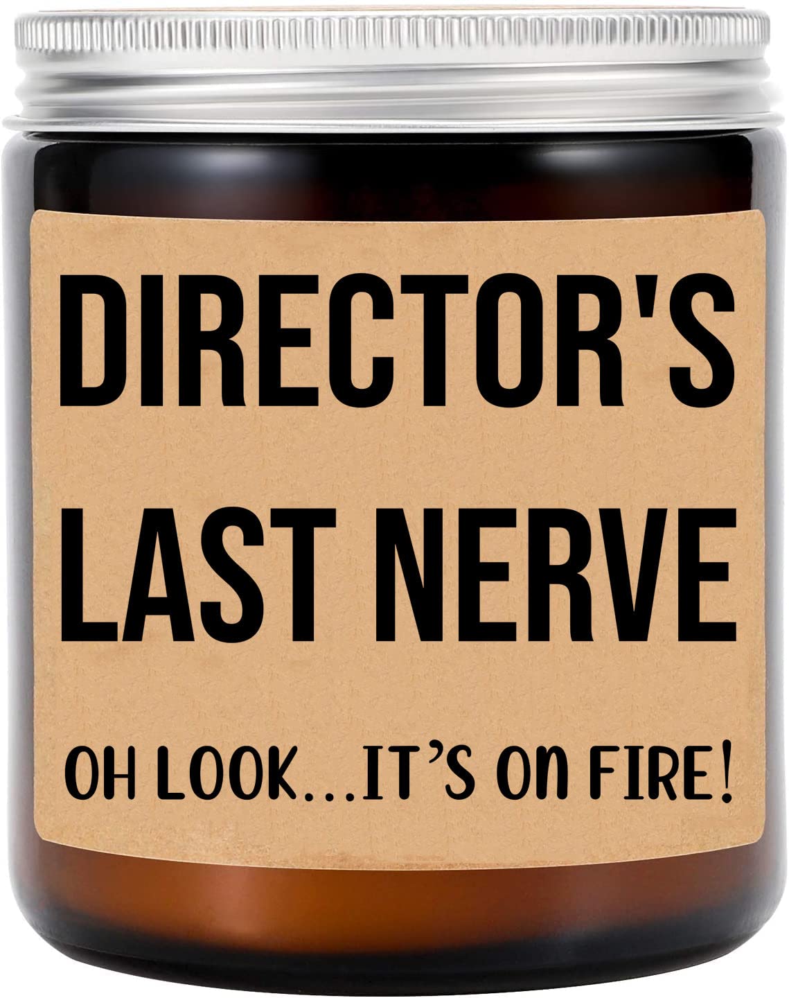 Director's Last Nerve Candle - Personalized Gift for Director - Funny Gift for Director - Director Gifts - Birthday Gift for Director