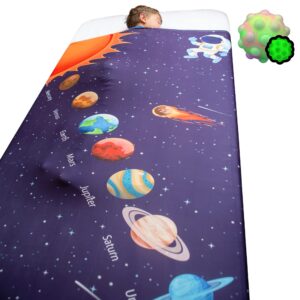 savoiz compression sheet for kids | twin size | solar system design