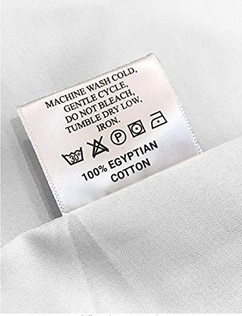 3 Piece Pinch Pleated Duvet Cover Set - Ultra Soft, 910TC, 100% Egyption Cotton Bedding for Cool, Comfortable Sleep, Pintuck Decorative Duvet Cover, King/California King (94" x 104") White