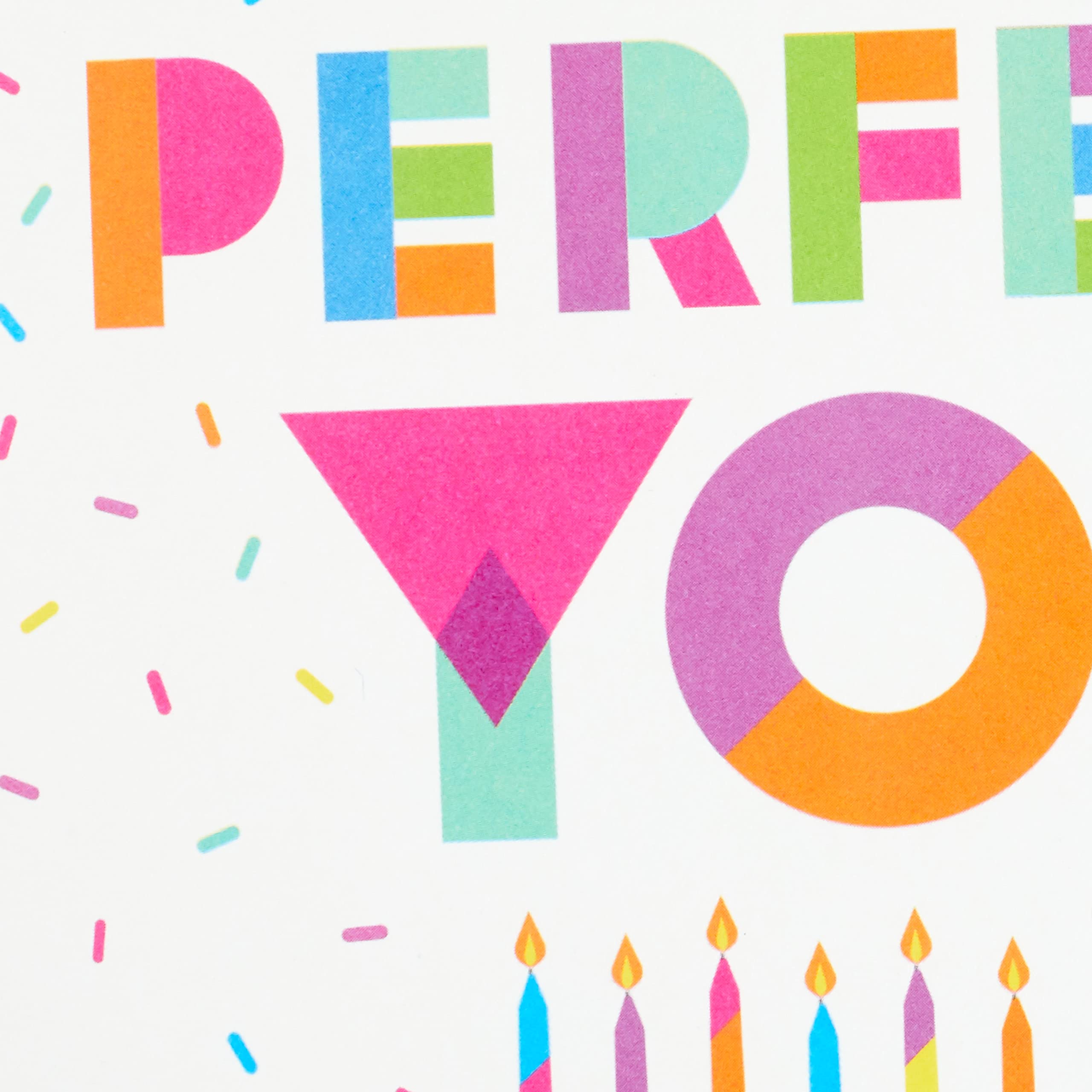 Hallmark Musical Birthday Card (Perfect You, Plays Happy by Pharrell Williams)