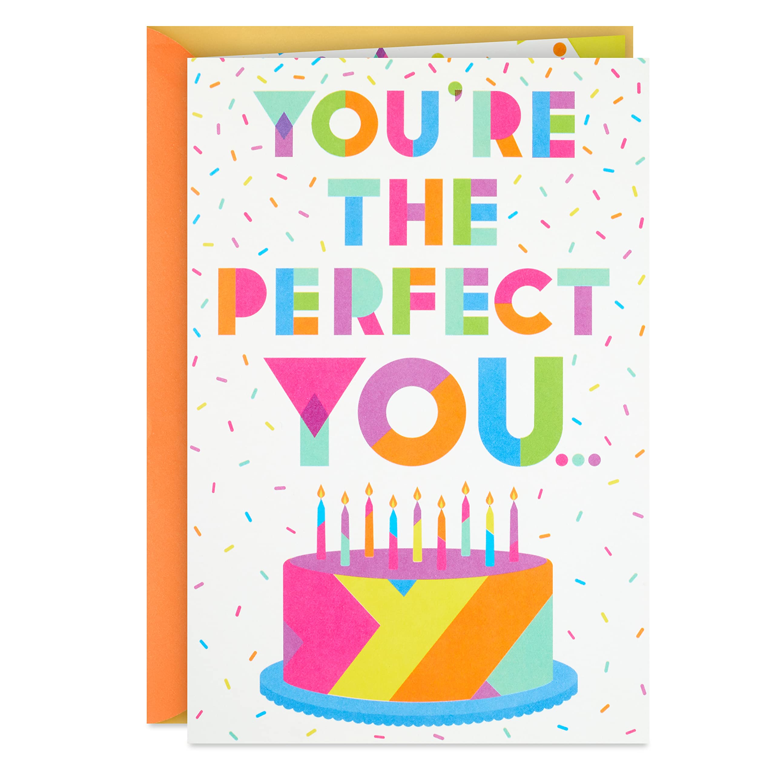 Hallmark Musical Birthday Card (Perfect You, Plays Happy by Pharrell Williams)