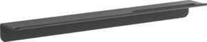 kohler 97623-bl choreograph 21 in. floating shower shelf, matte black