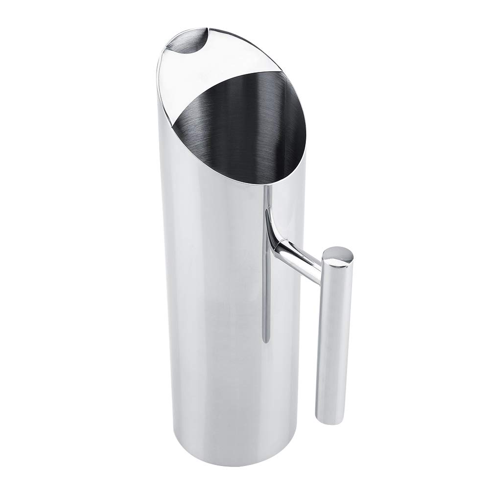 Pitcher 1L, Espresso Machine Accessories, Milk Frother Cup, Milk Coffee Cappuccino Latte Art,Stainless Steel Jug(1.5L)