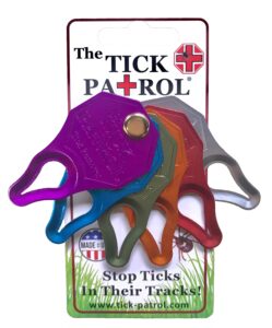 the tick patrol tick remover 6-pack - for people & pets - stop ticks in their tracks! (6 colors)