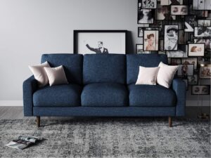 us pride furniture modern simple style soft 3 seater sofa with removable cushion and wood support