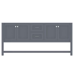 Alya Bath Wilmington Bathroom Vanity Cabinet, Gray