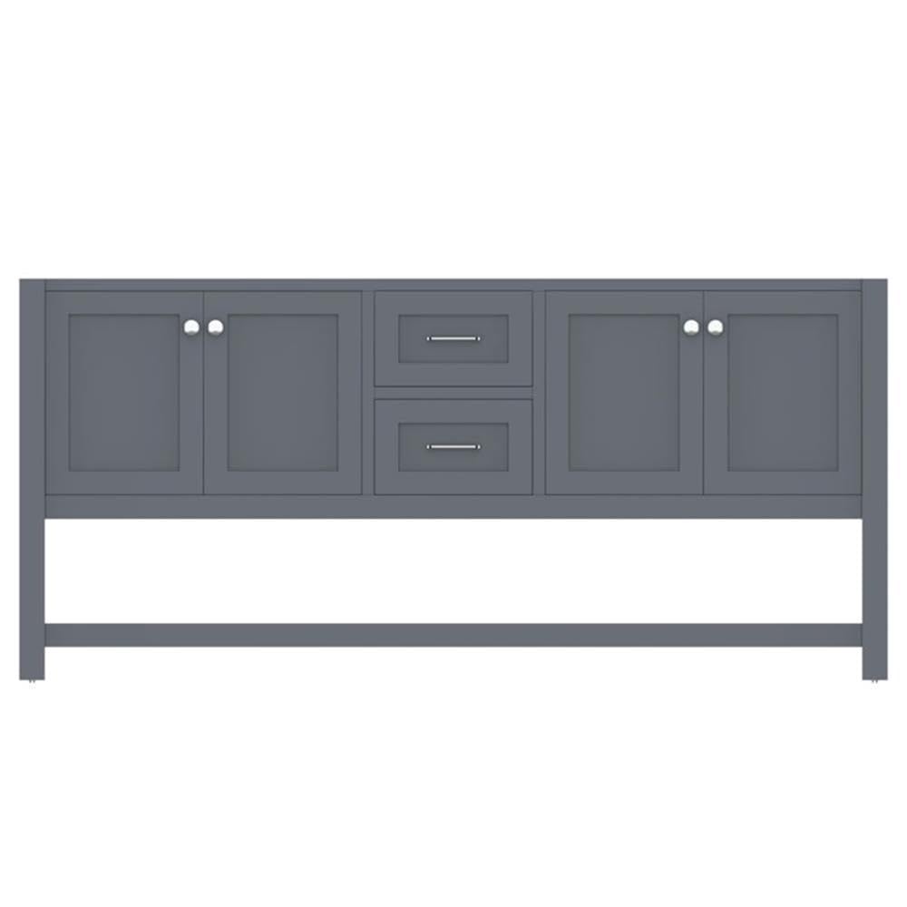 Alya Bath Wilmington Bathroom Vanity Cabinet, Gray