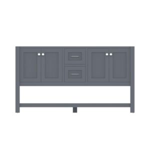 Alya Bath Wilmington Bathroom Vanity Cabinet, Gray