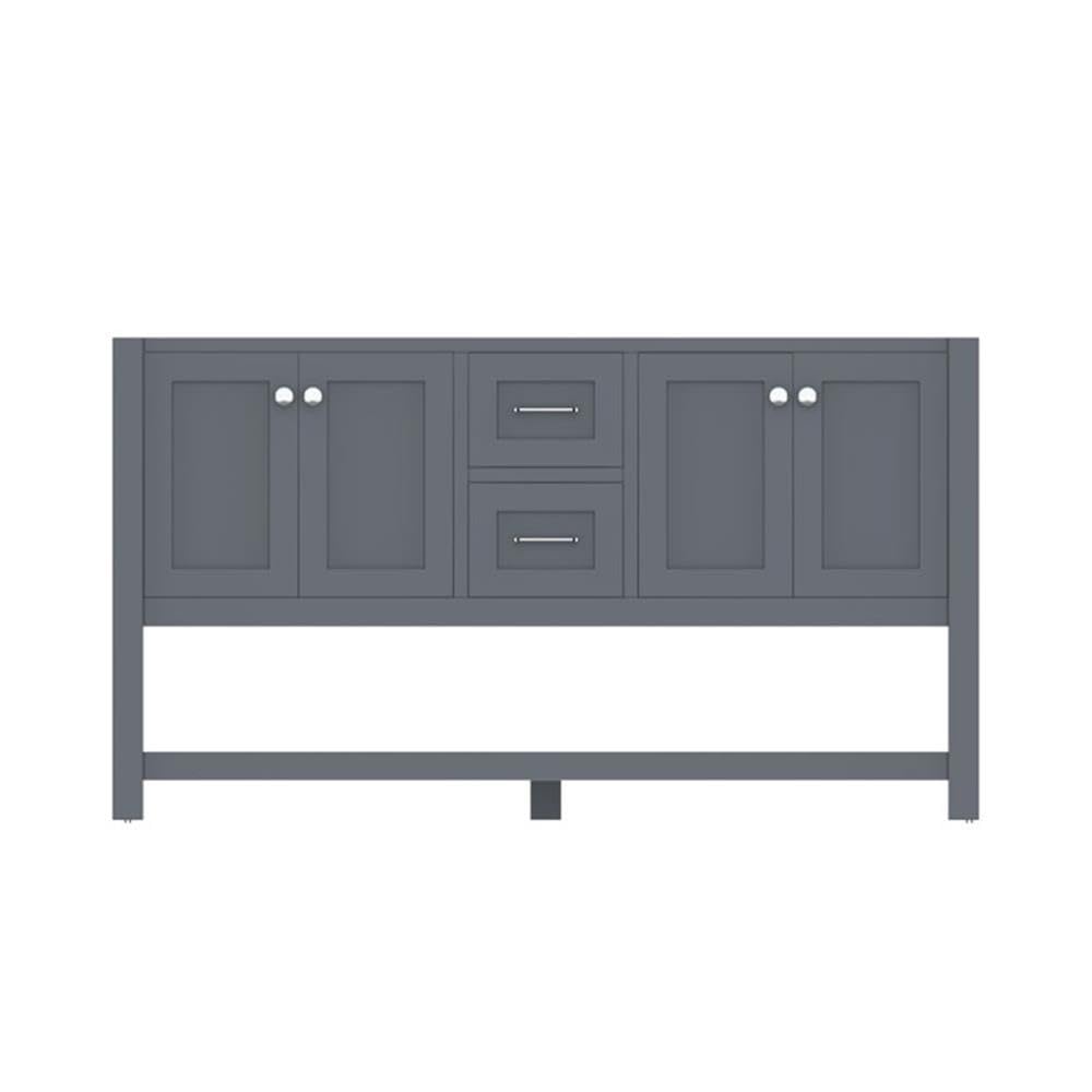 Alya Bath Wilmington Bathroom Vanity Cabinet, Gray