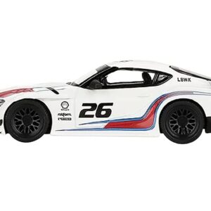 TSM Model GR Supra LB Works 26 White Martini Racing Limited Edition to 3600 Pieces Worldwide 1/64 Diecast Model Car by True