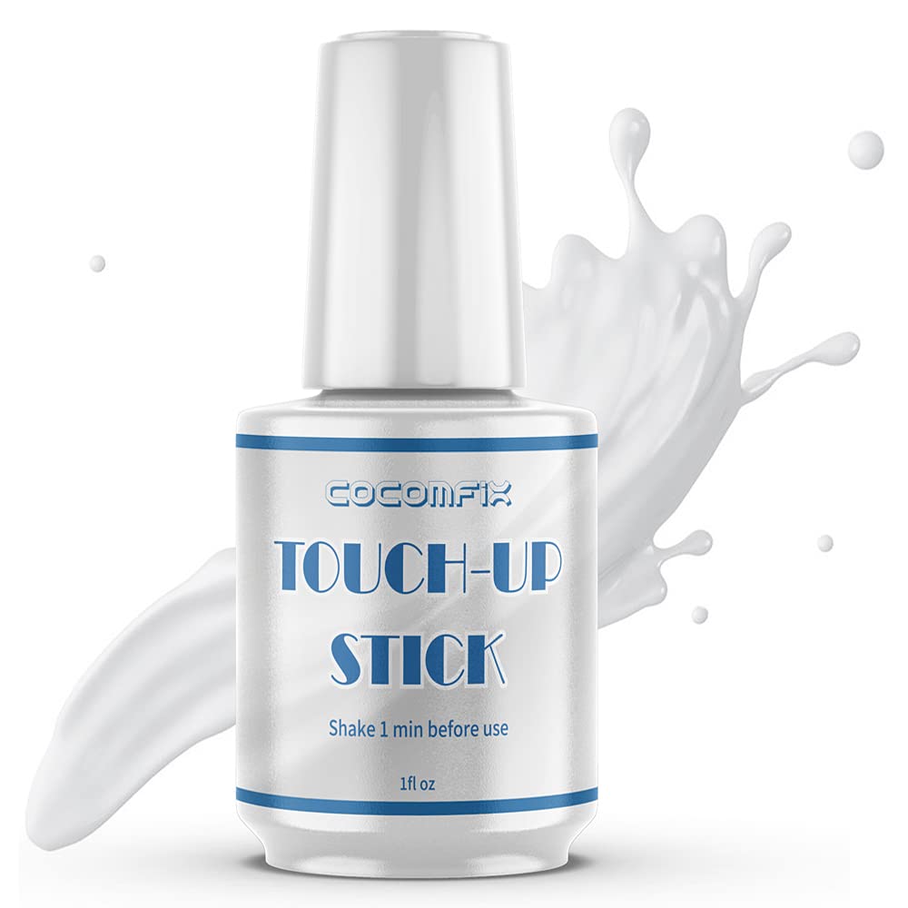 cocomfix Specialty Appliance Touch Up Paint White, Appliance Paint, 1 Ounce, White - High Gloss Touch Up Paint Pen for Refrigerators, Washers, Dishwashers, Microwave oven and Other Appliance