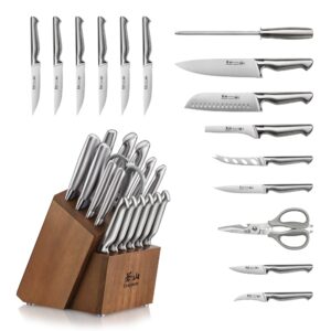 Cangshan Sanford Series 1027051 German Steel 17-Piece Knife Block Set