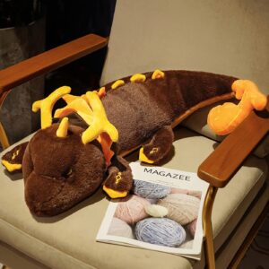 Anime Game Dragon Soft Plush Pillow Toy Figure, Home Decor Toy Figure, Cosplay Costume Plush Props for Fans (27.5")