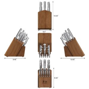 Cangshan Sanford Series 1027051 German Steel 17-Piece Knife Block Set