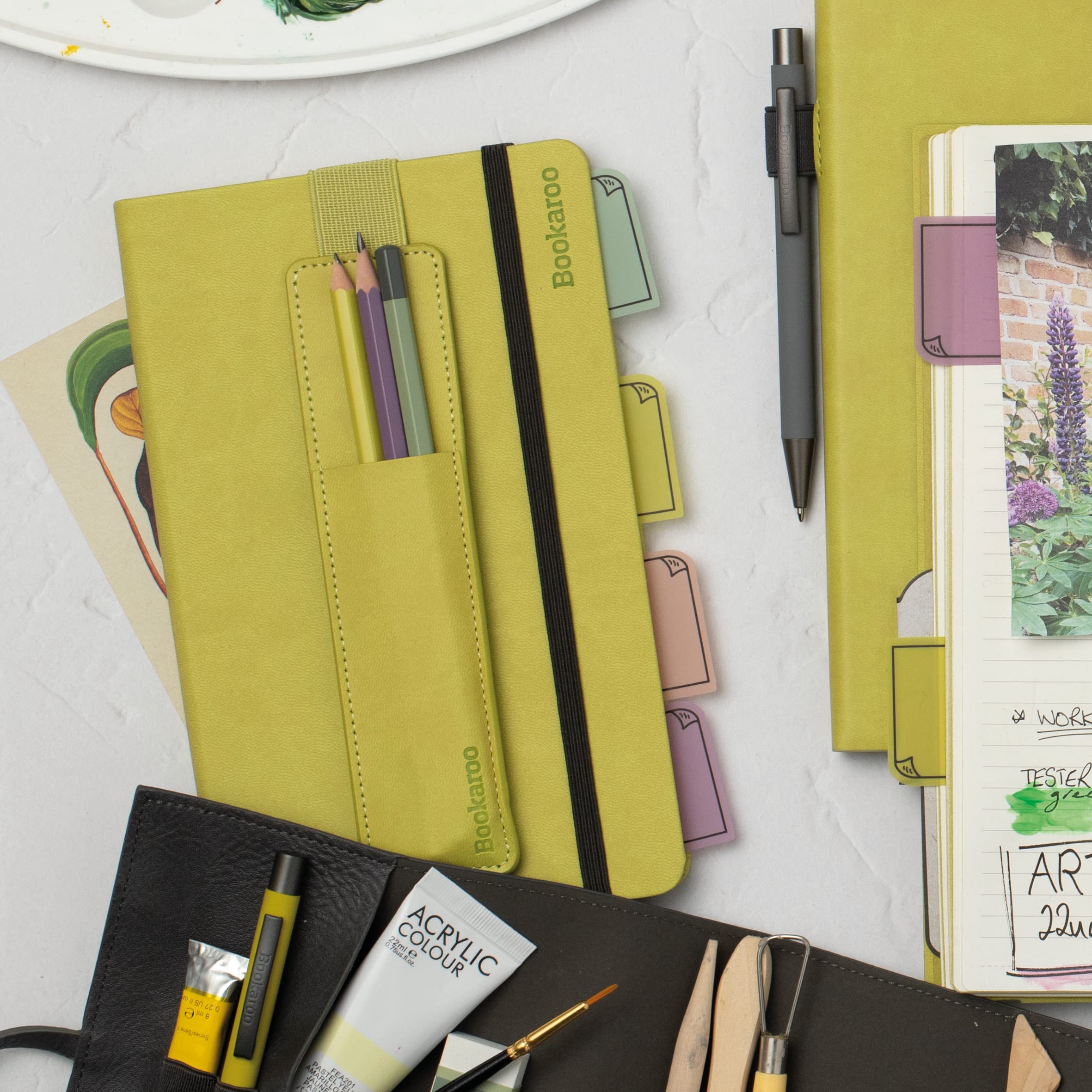 IF Bookaroo Pen Pouch - Lime