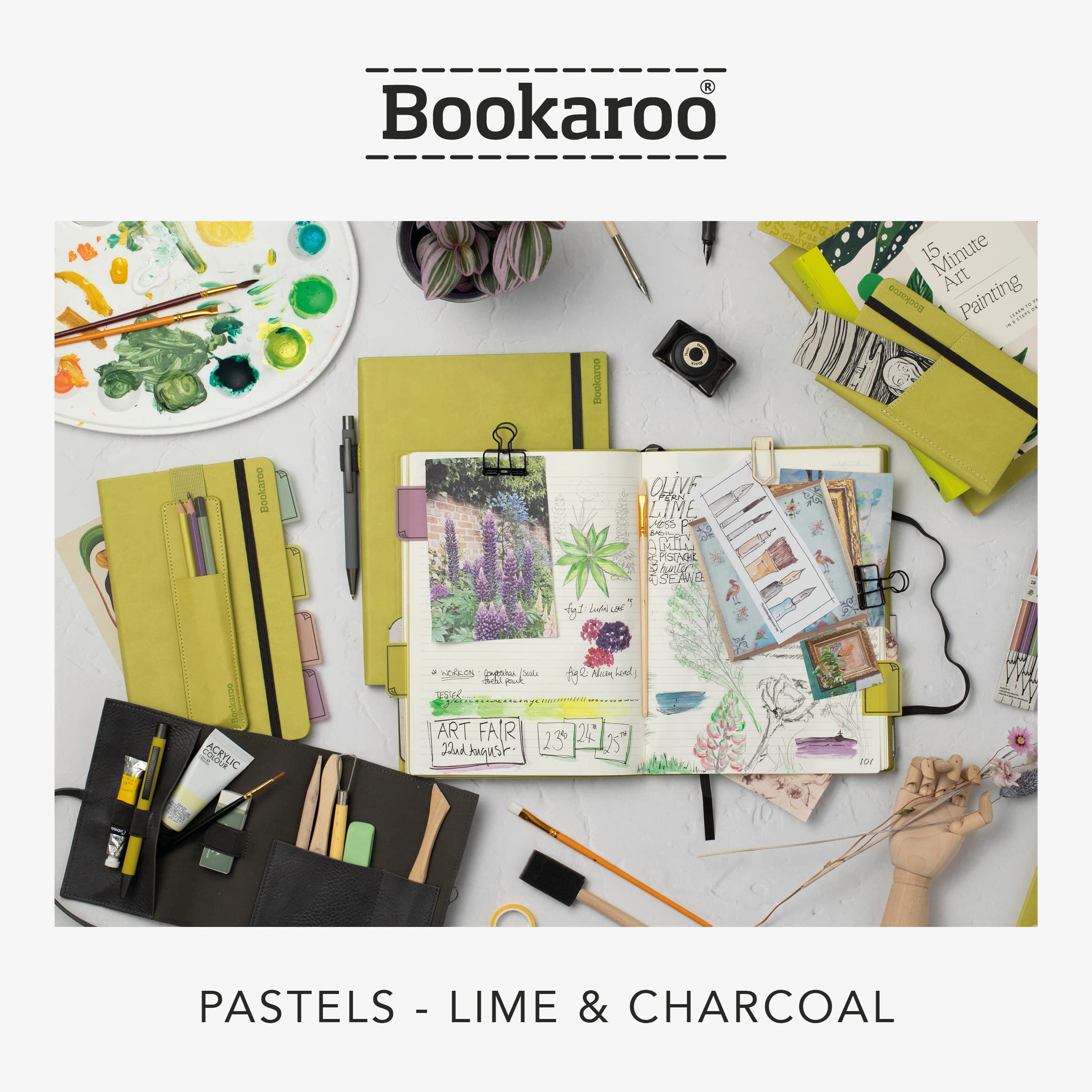 IF Bookaroo Pen Pouch - Lime