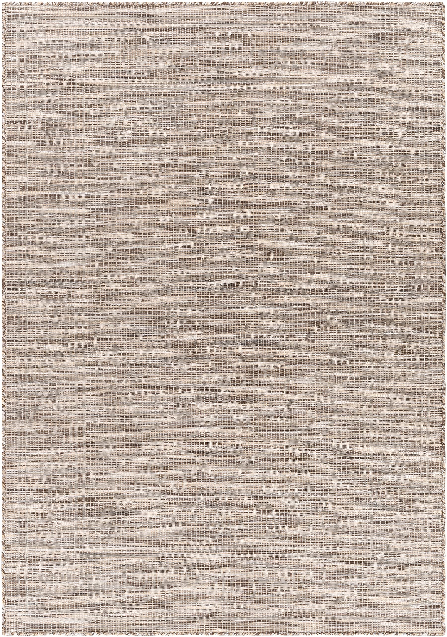 Mark&Day Outdoor Rugs, 5x7 Castricum Traditional Indoor/Outdoor Taupe Area Rug, Non Shedding Brown Cream Carpet for Patio, Porch, Deck, Bedroom, Living Room or Kitchen (5'1" x 7')