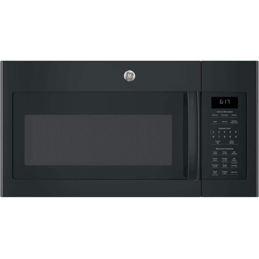 GE JVM6175YKFS 1.7 Cu. Ft. Over-the-Range Fingerprint Resistant Microwave Oven Stainless Steel Bundle with 2 YR CPS Enhanced Protection Pack