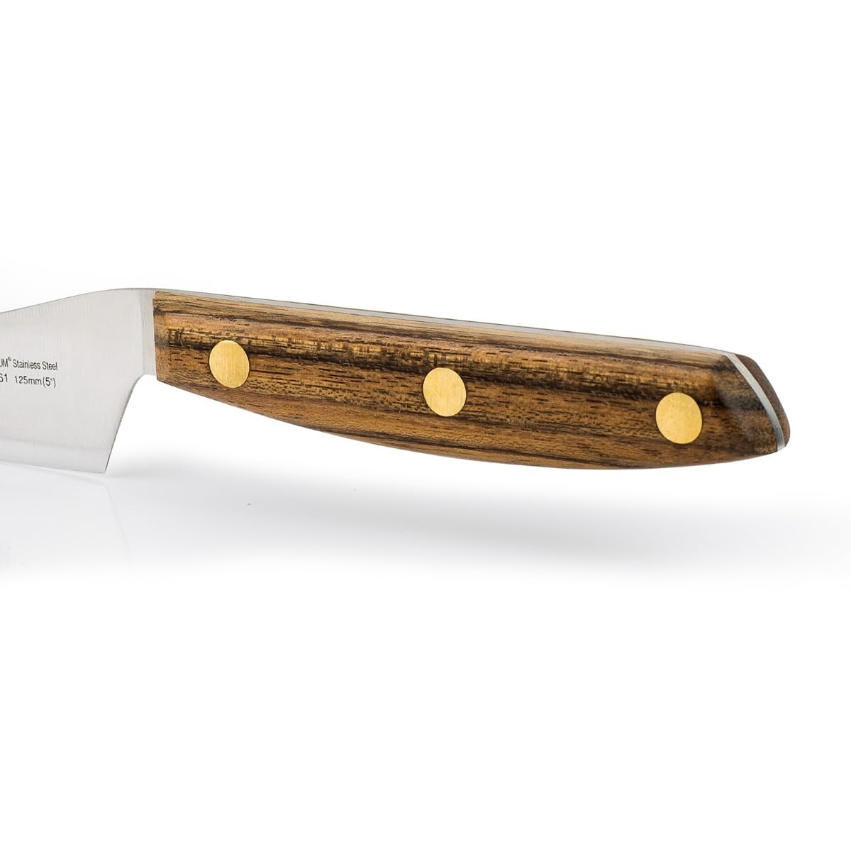 ARCOS Serie Nordika - Cheese Knife - Stainless Steel NITRUM - Size Blade 125 mm | 5 Inch Inch - Ovengkol Wood Handle 100% natural FSC - 100% Recycled Packaging