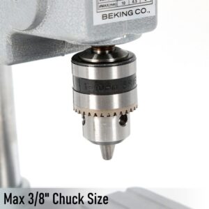 Mini Bench Drill Press, 340W Portable Drill Workbench, Light-Duty DIY Craft Drilling Repair Tool Expanding Drilling Machine Pressed-in Chuck 1-10mm