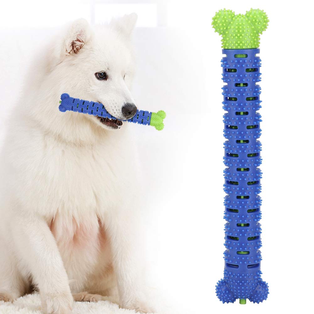 HEEPDD Dog Toothbrush Stick, 9.84inch Puppy Chew Toothbrush Stick Teeth Cleaning Dental Toys for Dental Care