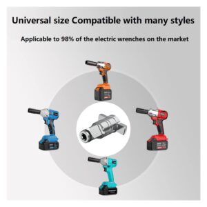 Replacement anvil assembly, impact wrench anvil assembly, Universal Multifunctional Impact Wrench Anvil (Color : Single use, Size : Square axis)