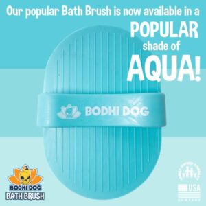 Bodhi Dog Shampoo Brush | Pet Shower & Bath Supplies for Cats & Dogs | Dog Bath Brush for Dog Grooming | Long & Short Hair Dog Scrubber for Bath | Professional Quality Dog Wash Brush