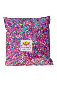 fiesta confetti.value mexican colorful paper confetti. medium bag .44lb/200gr.