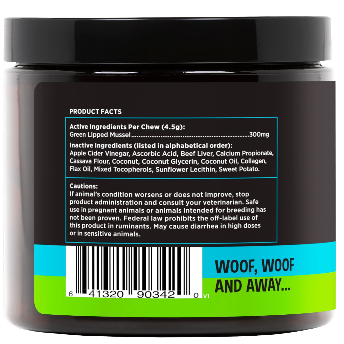 Super Snouts Joint Power – 60 Soft Chews – Joint Supplement for Dogs and Cats with Green Lipped Mussel Helps Ease Discomfort & Stiffness– Made in The USA