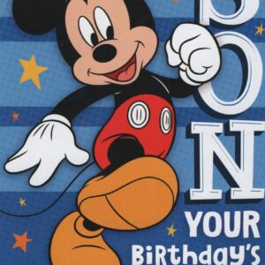 Expressions by Hallmark Mickey Mouse Happy Birthday Son Card