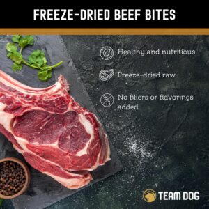 Team Dog Beef Heart, Lung & Liver Dog Treats, 5.4 Oz, Gluten-Free, Grain-Free Training Treats