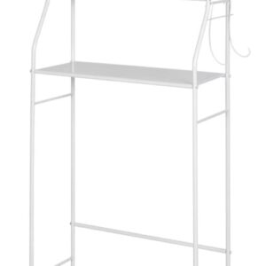 be current Over-The-Toilet Storage Rack, 3-Tier Bathroom Organizer Shelf, Freestanding Space Saver Toilet Stands, 3-Shelf Over The Cabinet Tower White