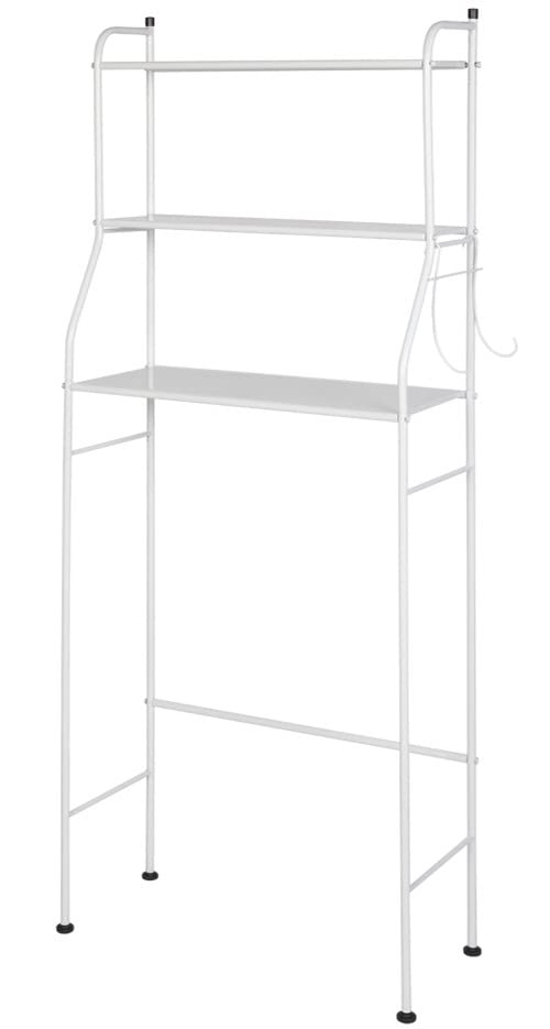 be current Over-The-Toilet Storage Rack, 3-Tier Bathroom Organizer Shelf, Freestanding Space Saver Toilet Stands, 3-Shelf Over The Cabinet Tower White