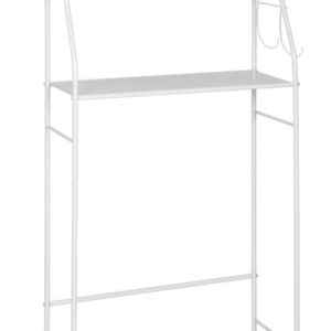 be current Over-The-Toilet Storage Rack, 3-Tier Bathroom Organizer Shelf, Freestanding Space Saver Toilet Stands, 3-Shelf Over The Cabinet Tower White