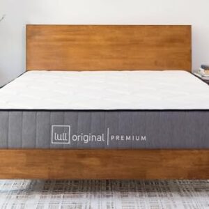 Lull Original Premium 5-Layer Full Mattress | Highest Density Memory Foam Mattress w/Enhanced Cooling & Therapeutic Support | 12 inch Medium Firm Bed in a Box | 365 Night Trial